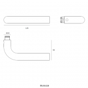 Ручка дверная IN.00.028