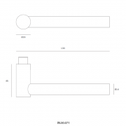 Ручка дверная IN.00.071