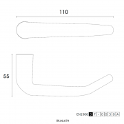 Ручка дверная IN.00.079