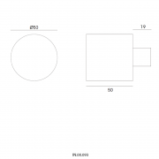 Ручка-кноб IN.00.093
