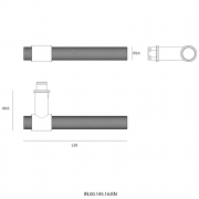 Ручка дверная IN.00.145.16.KN