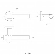 Ручка дверная IN.00.145