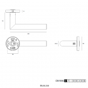 Ручка дверная IN.00.330