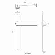 Ручка дверная IN.03.437