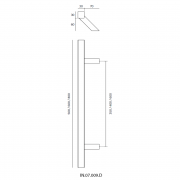 Ручка-скоба IN.07.009.D