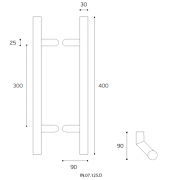 Ручка-скоба IN.07.125.D