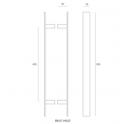 Ручка-скоба IN.07.143.D