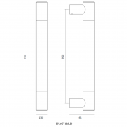 Ручка-скоба IN.07.185.D