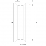 Ручка-скоба IN.07.295.D
