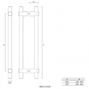 Ручка-скоба IN.07.310.D