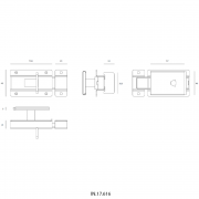 Задвижка IN.17.616