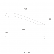 Ручка мебельная IN.22.215
