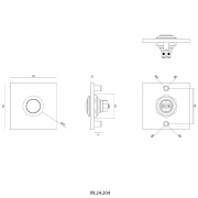 Звонок дверной IN.24.204