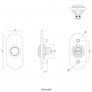 Звонок дверной IN.24.209