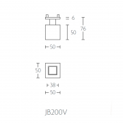 Ручка-кноб JB200V