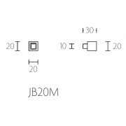 Ручка мебельная JB20M