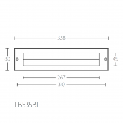 Крышка почтового ящика LB535BI