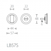 WC-комплект LB57S