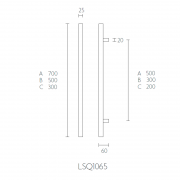 Ручка-скоба LSQ1065