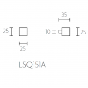 Ручка мебельная LSQ151A