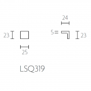 Ручка мебельная LSQ319