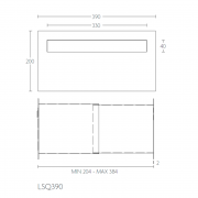 Почтовый ящик LSQ390