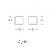 Ограничитель дверной LSQ46