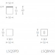 Ручка дверная LSQ51PD