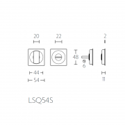 WC-комплект LSQ54S