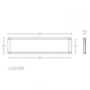 Крышка почтового ящика LSQ620BI