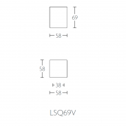 Ручка-кноб LSQ69V