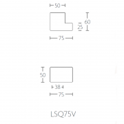 Ручка-кноб LSQ75V