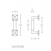 Ручка-скоба MG1930