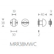 WC-комплект MRR38WC