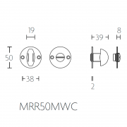 WC-комплект MRR50WC