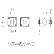 WC-комплект MRV45WC