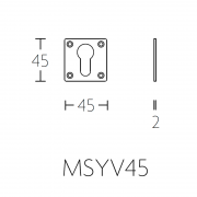 Розетка MSNV45