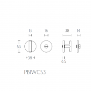 WC-комплект PBIWC53