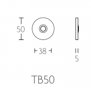 Звонок дверной TB50