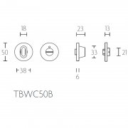 WC-комплект TBWC50B