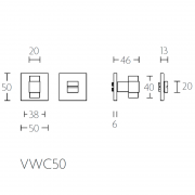 WC-комплект VWC50